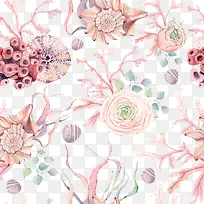 手绘植物-空若网 手绘植物-空若网