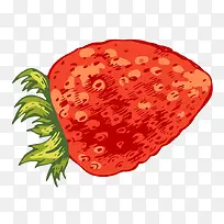 手绘草莓-空若网 手绘草莓-空若网