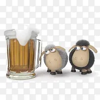 卡通羊素材-空若网 卡通羊素材-空若网