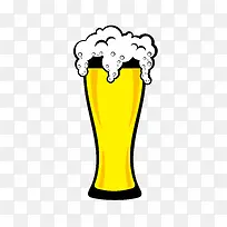 卡通一杯啤酒-空若网 卡通一杯啤酒-空若网