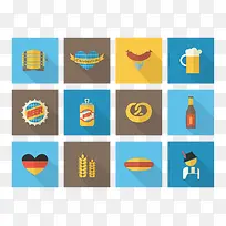 食物烤肠啤酒可乐-空若网 食物烤肠啤酒可乐-空若网