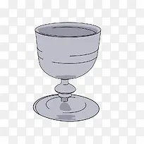 手绘的高脚杯-空若网 手绘的高脚杯-空若网