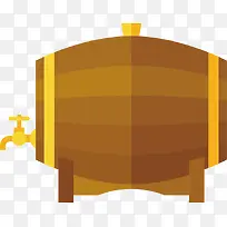 啤酒桶png矢量素材-空若网 啤酒桶png矢量素材-空若网