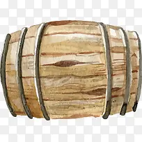 水彩酒桶-空若网 水彩酒桶-空若网