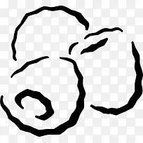 食物线条素材-空若网 食物线条素材-空若网