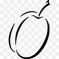 食物线条素材-空若网 食物线条素材-空若网