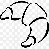 食物线条素材-空若网 食物线条素材-空若网