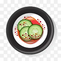 美食扁平化图标素材-空若网 美食扁平化图标素材-空若网