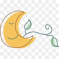 月亮png矢量元素-空若网 月亮png矢量元素-空若网