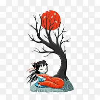 插画-空若网 插画-空若网