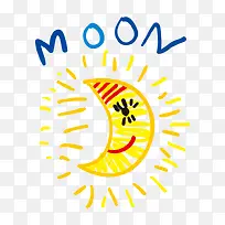 矢量手绘月亮-空若网 矢量手绘月亮-空若网
