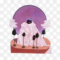 插画-空若网 插画-空若网