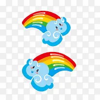彩虹可爱云-空若网 彩虹可爱云-空若网