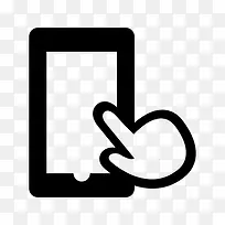 手指按手机图标-空若网 手指按手机图标-空若网