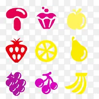 扁平化水果透明-空若网 扁平化水果透明-空若网