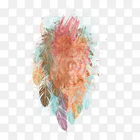 水彩羽毛-空若网 水彩羽毛-空若网