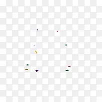 彩色漂浮元素-空若网 彩色漂浮元素-空若网