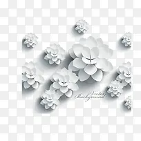 漂浮白色莲花-空若网 漂浮白色莲花-空若网