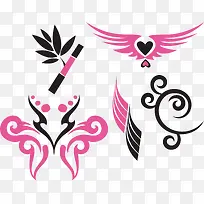 ��Ҷ������������PNG-������