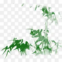 水彩画竹子-空若网 水彩画竹子-空若网