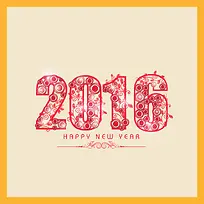 红色浪漫2016花朵新年快乐-空若网 红色浪漫2016花朵新年快乐-空若网