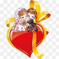 卡通新年新郎-空若网 卡通新年新郎-空若网