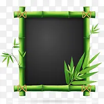 竹子边框-空若网 竹子边框-空若网