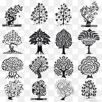 树花纹-空若网 树花纹-空若网