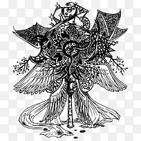 插画-空若网 插画-空若网