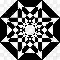 黑白装饰图案-空若网 黑白装饰图案-空若网