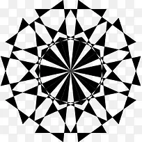 黑白装饰图案-空若网 黑白装饰图案-空若网