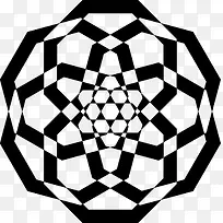 黑白装饰图案-空若网 黑白装饰图案-空若网