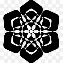 黑白装饰图案-空若网 黑白装饰图案-空若网