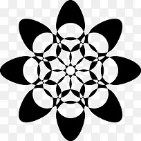 黑白装饰图案-空若网 黑白装饰图案-空若网