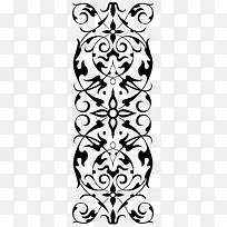 黑白对称花纹-空若网 黑白对称花纹-空若网