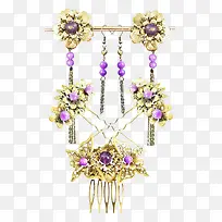 手绘古风配饰素材饰品素描-空若网 手绘古风配饰素材饰品素描-空若网