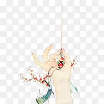 古风插画-空若网 古风插画-空若网