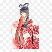 唯美插画-空若网 唯美插画-空若网