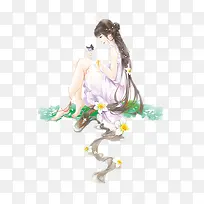 古风插画-空若网 古风插画-空若网