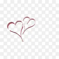 白色心形图案-空若网 白色心形图案-空若网