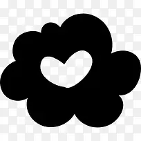 云的心图标-空若网 云的心图标-空若网