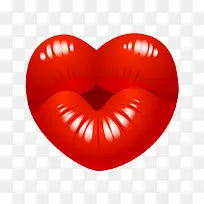 红色炫酷唇爱情情人节-空若网 红色炫酷唇爱情情人节-空若网