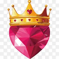 情人节七夕红钻石皇冠爱情爱心-空若网 情人节七夕红钻石皇冠爱情爱心-空若网
