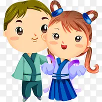 七夕情人节浪漫情侣爱情牛郎织女-空若网 七夕情人节浪漫情侣爱情牛郎织女-空若网