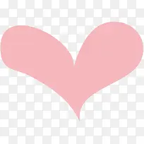 粉红心形情人节爱情卡通-空若网 粉红心形情人节爱情卡通-空若网