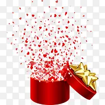 浪漫爱情情人节心形礼包-空若网 浪漫爱情情人节心形礼包-空若网