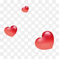 简约立体爱心-空若网 简约立体爱心-空若网