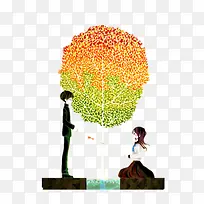 唯美插画-空若网 唯美插画-空若网