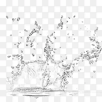 白色水花-空若网 白色水花-空若网