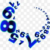 旋转数字-空若网 旋转数字-空若网